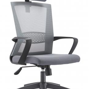 Black soft and comfortable staff chair